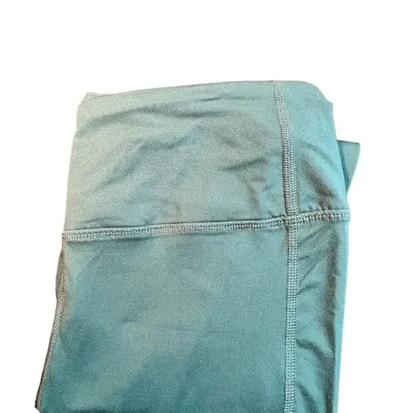 Joe Fresh teal workout pants. - Picture 2 of 4
